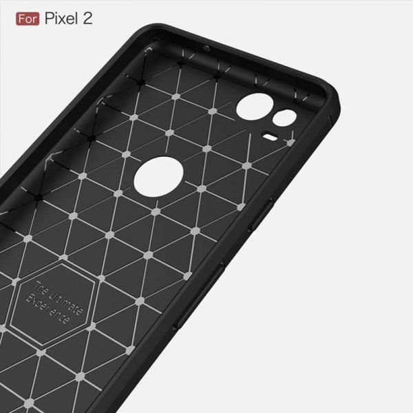 Google Pixel 2 dėklas juodas apsauginis