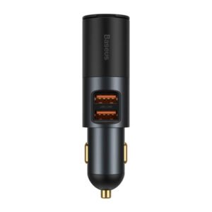 Automobilinis greito krovimo įkroviklis (Baseus USB+USB 120W)