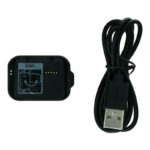 Samsung Gear 2 Neo R381 skirtas laikrodžio USB įkrovimo laidas kabelis su stovu (1M)