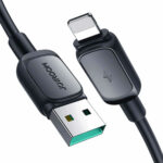 Krovimo laidas Joyroom S-AL012A14 USB – Lightning 2.4A 480Mbs – Juodas – 1.2m (2)