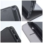 Dėklas Magneto Book Case skirtas Huawei P30 Lite – Juodas