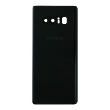 Galinis dangtelis su kameros stikliuku skirtas Samsung Note 8 – OEM – Black