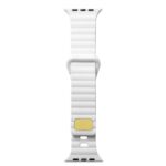 Apyrankė Waterproof Silicone Sports Watch Band skirta Apple Watch Series 38MM, 40MM, 41MM – White