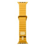 Apyrankė Waterproof Silicone Sports Watch Band skirta Apple Watch Series 38MM, 40MM, 41MM – Yellow