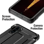 Dėklas ARMOR Case skirtas Huawei P30 Lite – Juodas