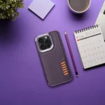 Dėklas MILANO Case skirtas iPhone 15 Pro Max – Dark Purple