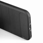Dėklas CARBON Case skirtas Samsung Galaxy S10 – Juodas