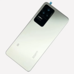 Galinis dantelis su kameros stikliuku skirtas Xiaomi Poco F4 – Silver – Service Pack
