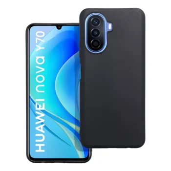 Dėklas Matt Case skirtas Huawei Nova Y70 - Black