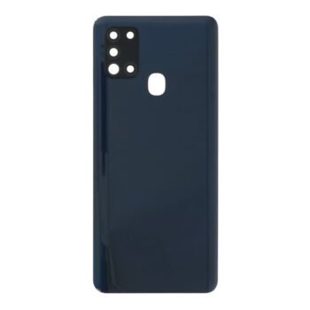 Galinis dangtelis su kameros stikliuku skirtas Samsung Galaxy A21s A217 - Black - OEM