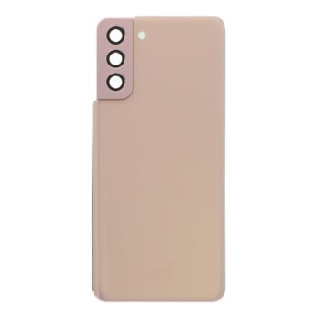 Galinis dangtelis su kameros stikliuku skirtas Samsung Galaxy S21 Plus 5G G996 - Pink - OEM