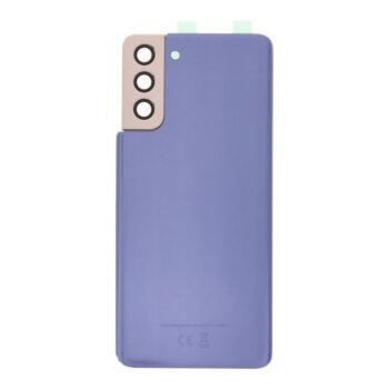 Galinis dangtelis su kameros stikliuku skirtas Samsung Galaxy S21 Plus 5G G996 - Purple - OEM