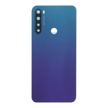 Galinis dangtelis su kameros stikliuku skirtas Xiaomi Redmi Note 8 - Blue - OEM